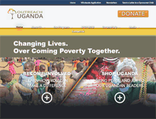 Tablet Screenshot of outreachuganda.org